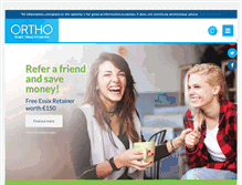 Tablet Screenshot of ortho.ie